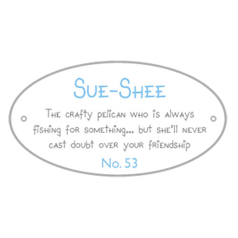 4" My Blue Nose Friend Sue-shee the Pelican Extra Image 1